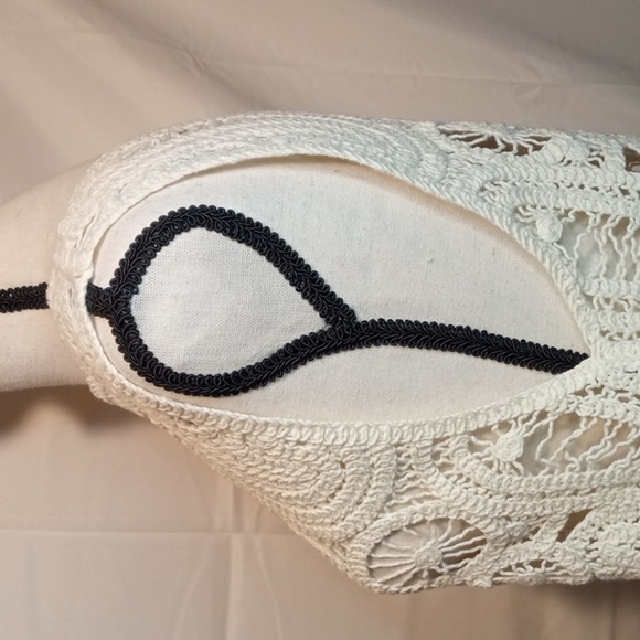 CROCHET LACE TANK/COVER-ALL - Picture 4 of 16